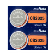 2 MURATA 2025 CR2025 Button cell watch Batteries Expires 2024 - Replaces Sony