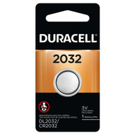 KECR2032-1C, Lithium Keyless Entry Duracell Battery 2032 Size Carded 1-Pack, 3.0 Volt