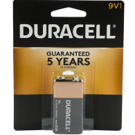 Duracell Coppertop 9 Volt Batteries Pack Of 36