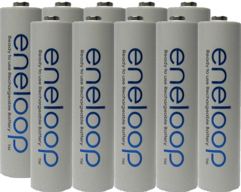 Panasonic eneloop AA Rechargeable NiMH Batteries and