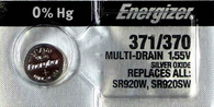 Energizer 371 370 SR920SW D371 D370 LR920 LR921 AG6 Battery x 1