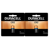 Duracell Ultra Lithium Battery 3V, CR2 , 2 batteries