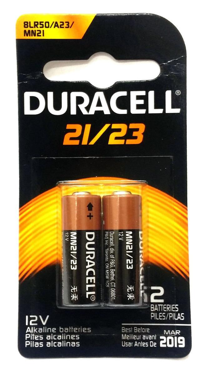 Duracell Car Alarm Battery 12V MN21 PK2