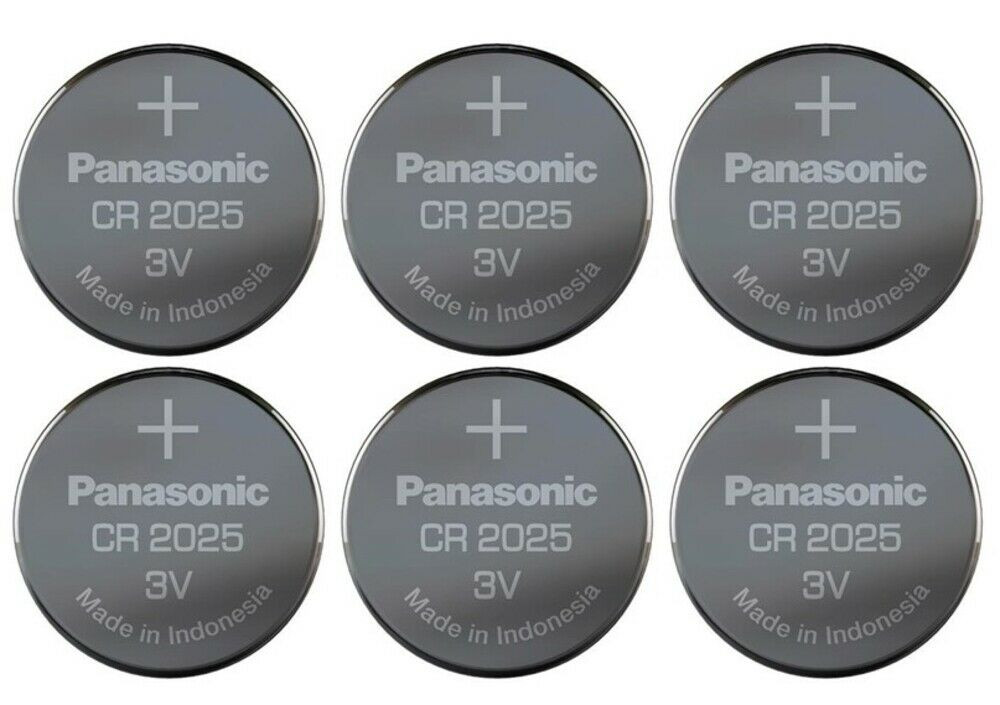 6 Pcs CR2025 Bulk 3v Lithium Battery Compatible with 2025 DL2025 6 Pcs CR2025 Bulk 3v Lithium Battery Compatible with 2025 DL2025