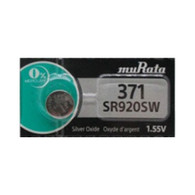 one (1) Murata Replaces Sony 371 Silver Oxide Batteries (SR920SW )	