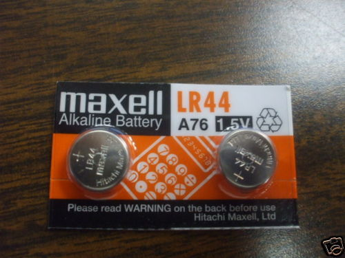 LR44 AG13 A76 L1154 AG13 357 battery x 2 maxell