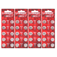 40 Pack of Loopacell LR44/AG13/357 Laser Pointer Batteries