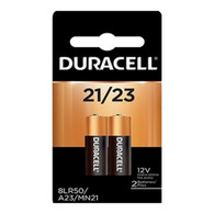 Duracell 12 Volt Alkaline Alarm Remote Battery MN21 / A23 2 Pack(Counts 1)