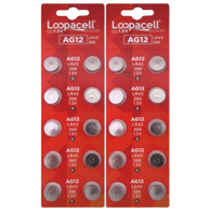 Maxell LR43 Batteries pack of 20 Replaced by Loopacell