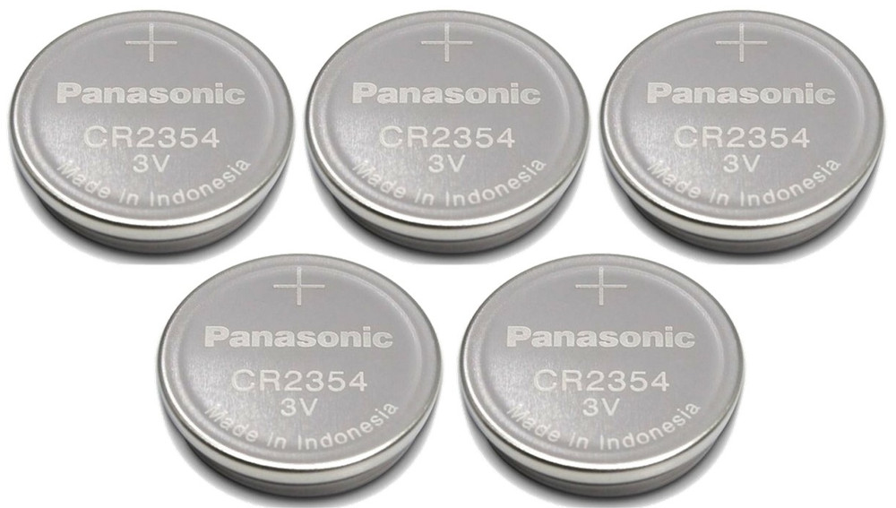 NEW show original title Details about   2x Panasonic Batteries cr2354 Lithium CR 2354 Battery CELLSIUS Button Cell 