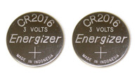 Energizer CR2016 3V Lithium Button Cell Battery Retail Pack - 2-Pack