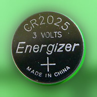 Energizer CR2025BP-2 Lithium Button Cell Battery (2 Count)