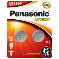 Panasonic CR2354 Lithium Coin Cell Battery 3V – Reliable Power for Key Fobs & Watches (2 Pack)