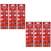 Maxell Replaced By Loopacell LR43 GP186 AG12 L1142 G12A Batteries X 60