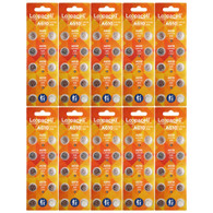 (100) AG10 LR1130 LR54 L1131 SR1130 389 189 RW89 BATTERIES