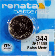 Renata 344 Button Cell Battery - RN344TS