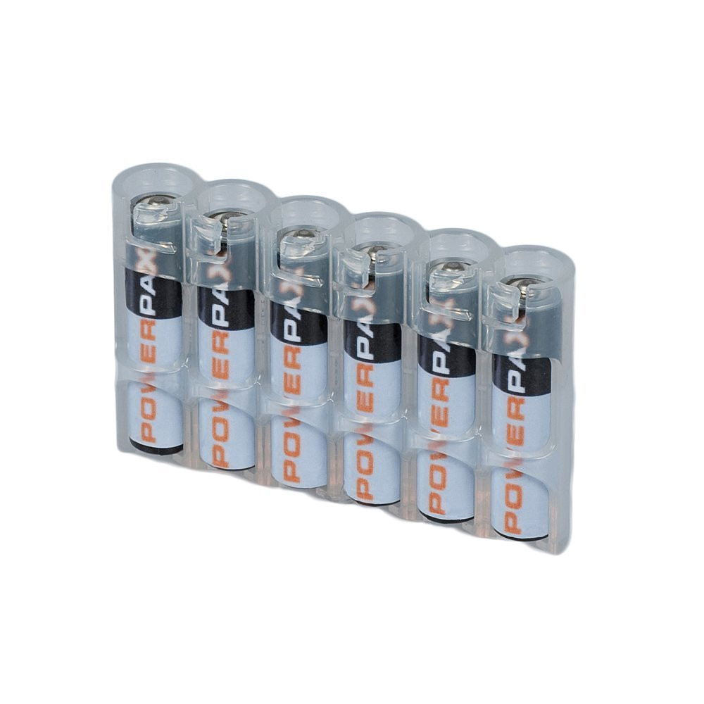 Storacell Powerpax AAA Battery Caddy 12-Pack Black 