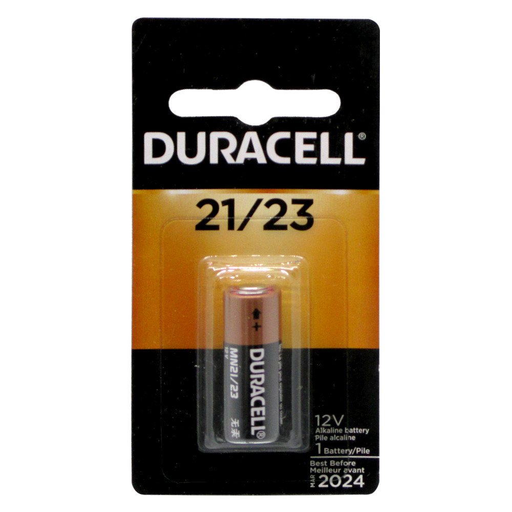 Pile Alcaline MN21 Duracell Security, piles compatibles MN21, A23