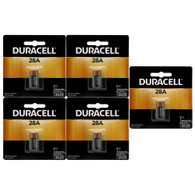Duracell PX28A/A544/K28A/4LR44 6v Alkaline Battery 5 pk.