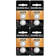 Duracell Coin Cell Battery CR2025 3V Lithium Replaces DL2025, BR2025, 208-205 8 pack