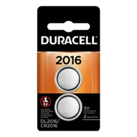 Duracell 2016 Coin Button Batteries, 2 Count