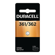 Duracell D361/362 Silver Oxide 1.5V Watch/Electronic Battery