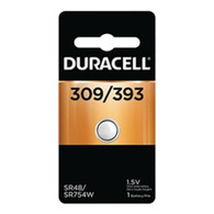 Duracell D309/393 Silver Oxide 1.5V Watch/Electronic Battery