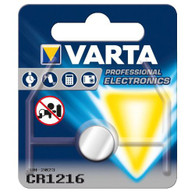 Varta CR1216 Lithium 3.V Watch/Electronic Battery