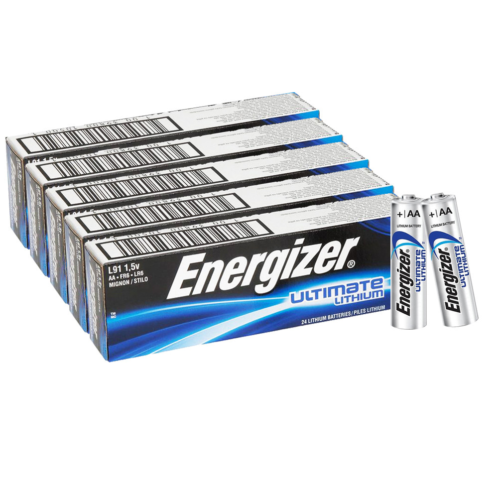 300 AA Energizer Ultimate Lithium L91 Batteries wholesale Batteries