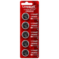 300 Genuine Loopacell CR2032 3v Lithium 2032 Coin Batteries Freshly Packed by Loopacell