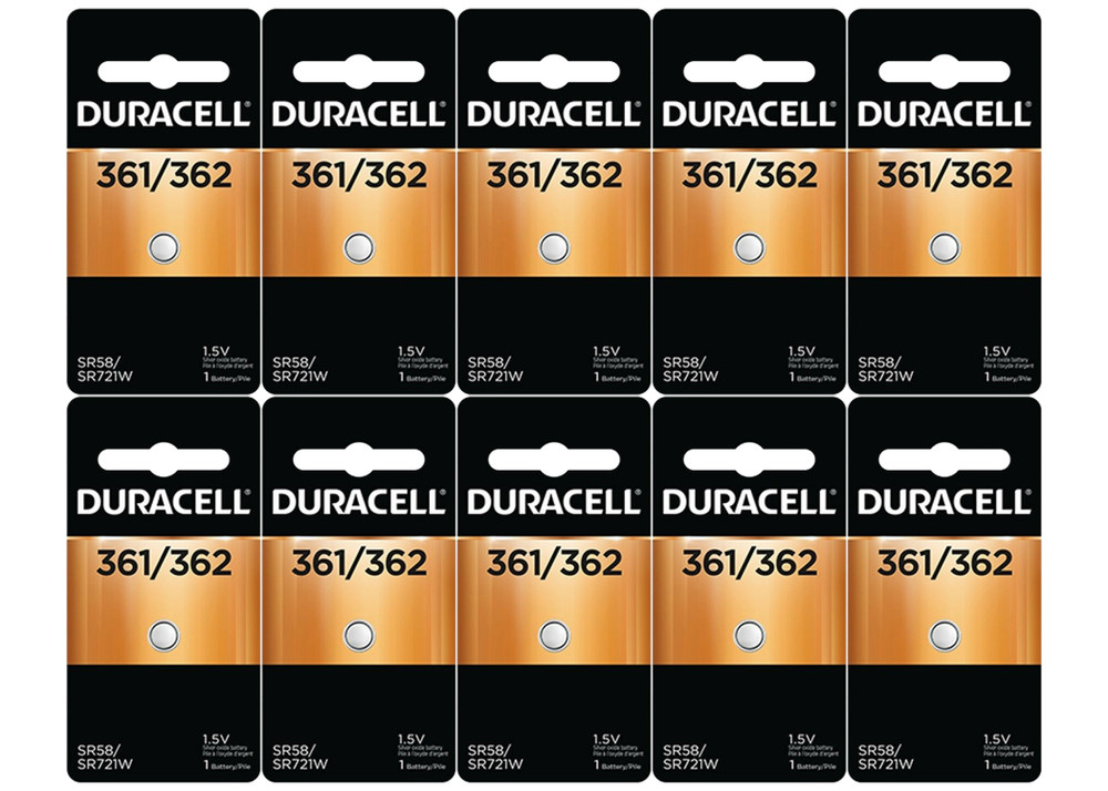D364 - D364 Duracell Watch battery. Replaces 164, 280-34, 364, 602, AG1,  G1A, GP364, L721, LR60, LR620, LR721, RW320, S621E, SB-AG, SR60, SR621,  SR621SW, V364, V531