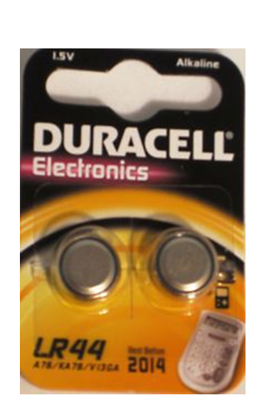 1.5 volt button cell battery