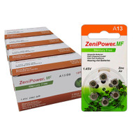Zenipower Size A13 Mercury Free Hearing Aid Batteries Pack of 240