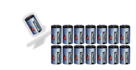 (15) 3.6V ADT Tekcell SB-AA02 14250 1/2AA LITHIUM BATTERIES