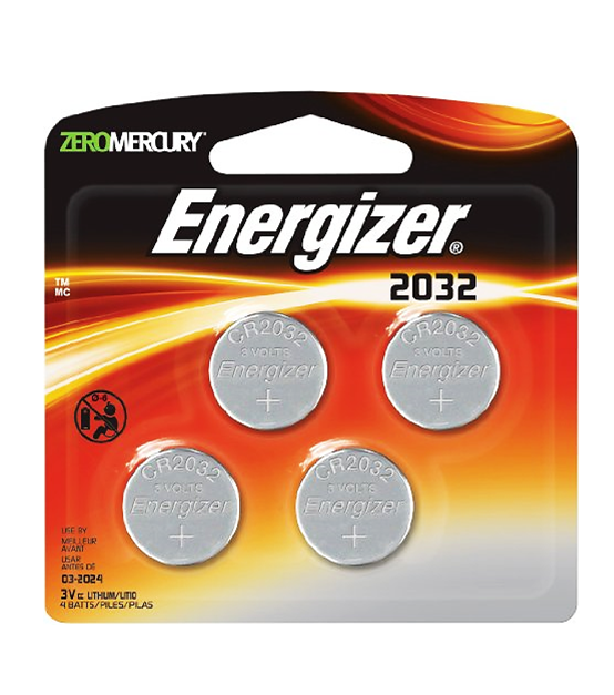 Energizer 03280 - 2032 3 volt Coin Lithium Battery (2 pack) (2032BP-2)