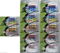 12 Maxell 315 SR716SW Silver Oxide 0% MERCURY Batteries Hologram
