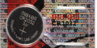 Maxell original 2032 CR 2032 Lithium 3V Battery ( 1 PC )