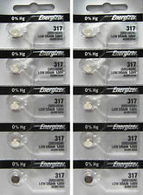 energizer 317 pack of 10, battery replacement for SR516SW, SR516W, SR62, SR516, SP317, SR64, SR516SW,  V317 1185SO, 280-58, 317, 616, CA, D317, R 317/53, RW 326, SB-AR, 