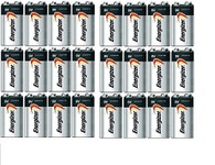 Energizer Max Alkaline 9 Volt, 24 Pack 