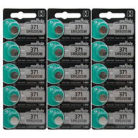 371 Murata Watch Batteries SR920SW 15 Batteries- Replaces Sony