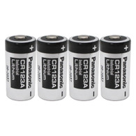 CR123A Battery Replacement (for Motion, Glassbreak, and Entry Sensors)4pk