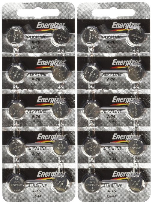 Prisnedsættelse Ham selv tilbehør Energizer LR44 1.5V Button Cell Battery 20 pack (Replaces: LR44, CR44, SR44,  357, SR44W, AG13, G13, A76, A-76, PX76, 675, 1166a, LR44H, V13GA, GP76A,  L1154, RW82B, EPX76, SR44SW, 303, SR44 S303, S357,