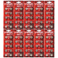 100 Pack LOOPACELL LR44 AG13 357 Button-Cell Batteries