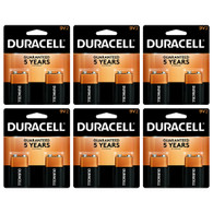 Duracell Coppertop 9V MN1604 Alkaline Batteries Pack Of 12