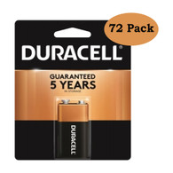 Duracell Coppertop 9 Volt Batteries Pack Of 72