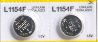 2 Vinnic L1154  Alkaline Watch Batteries   A76PX AG13