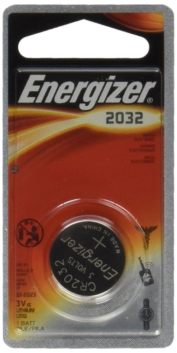 2032 Lithium Button Cell Energizer Watch/Electronic Batteries Batteries 2x2 3 Volts 4 