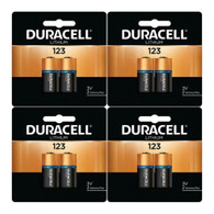 Duracell RLCR123A CR123A 1400mAh 3V Lithium (LiMnO2) Button Top Photo 8 Batteries