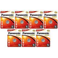 Panasonic CR2032 DL2032 ECR2032 3V Lithium Coin Battery - 7 Pack