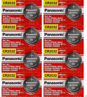 Panasonic Specialist Lithium Coin Batteries Cr2032 X 8